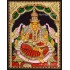 Gaja Lakshmi 3d Embossed Tanjore Painting