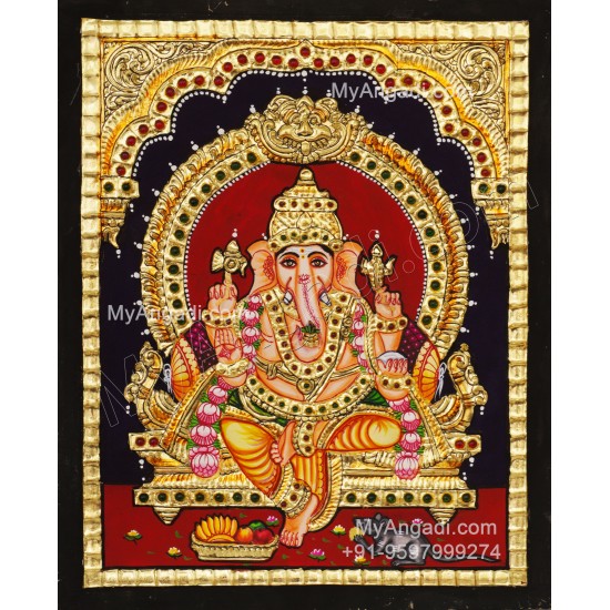 Ganesha Tanjore Paintings