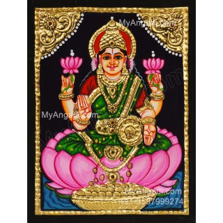 Lakshmi Tanjore Paintings