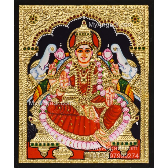 Gajalakshmi Tanjore Paintings