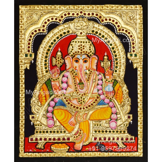 Ganesha Tanjore Paintings