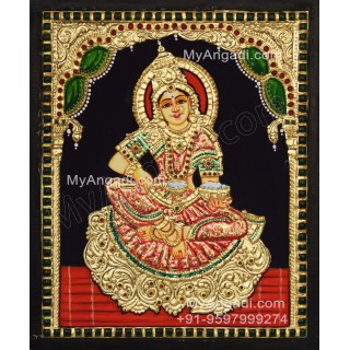 Annalakshmi Tanjore Painting