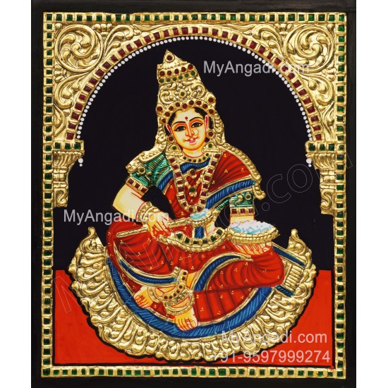 Annalakshmi Tanjore Painting