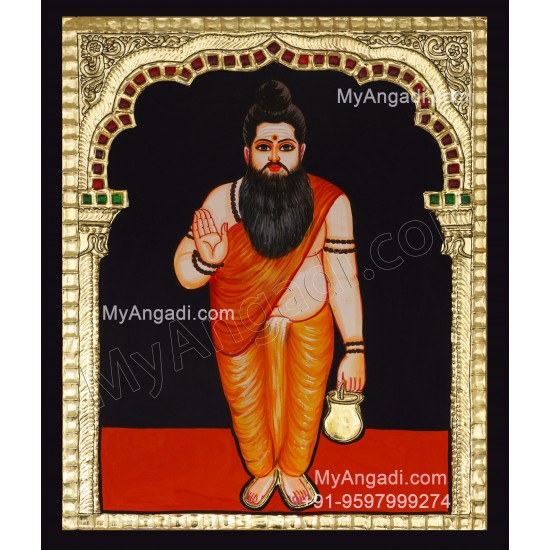 Agathiyar Tanjore Painting