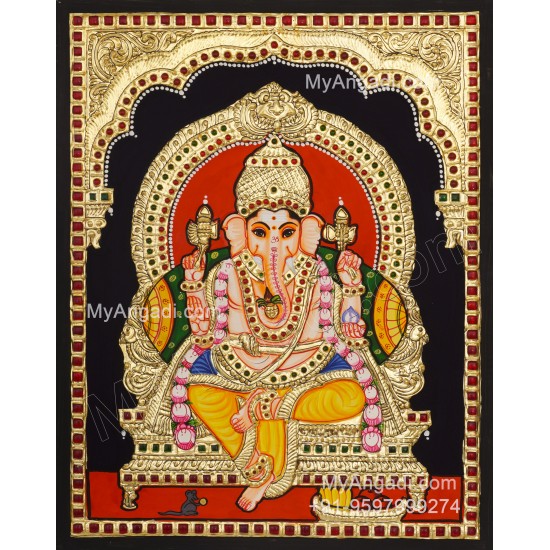 Ganesha Tanjore Paintings