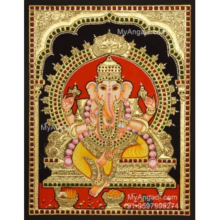 Ganesha Tanjore Paintings