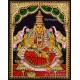 Gajalakshmi 3d Embossed Tanjore Painting