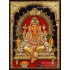 Ganesha 3d Embossed Tanjore Painting