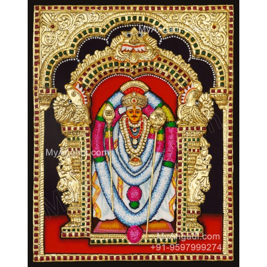 Chinna Annan 3D Tanjore Painting