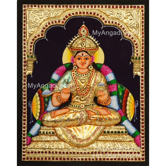 Annapoorani 3D Tanjore Painting