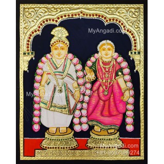 Kuladeivam Tanjore Painting
