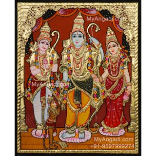 Kothanda Ramar Tanjore Painting