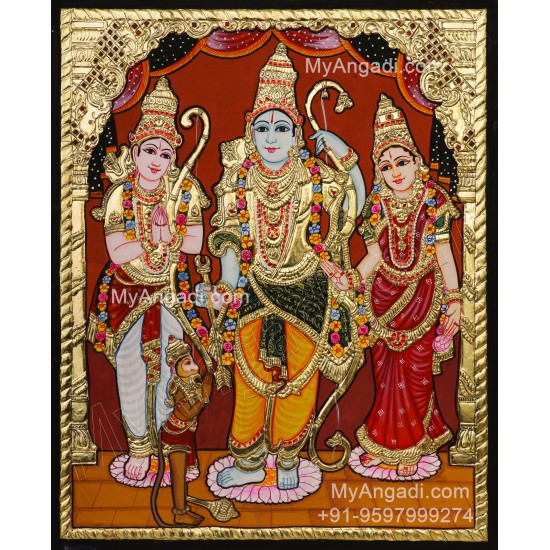 Kothanda Ramar Tanjore Painting