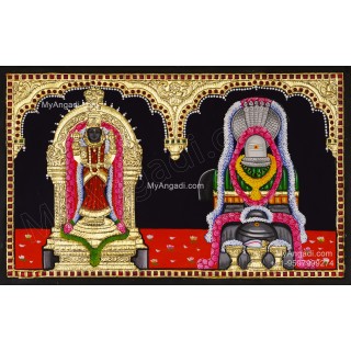 Vaitheeswaran Thaiyal Nayagi Tanjore Painting