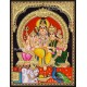 Shivan Family Tanjore Painting