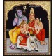 Shivan Parivar Tanjore Painting