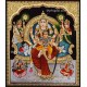 Raja Rajeshwari Tanjore Painting