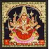 Veera Lakshmi Tanjore Painting