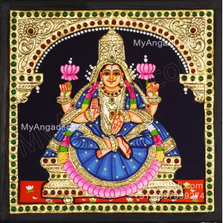 Iswarya Lakshmi Tanjore Painting