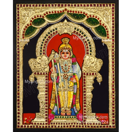 Murugan Tanjore Painting