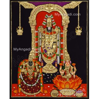 Balaji Thayar Lakshmi Tanjore Paintings