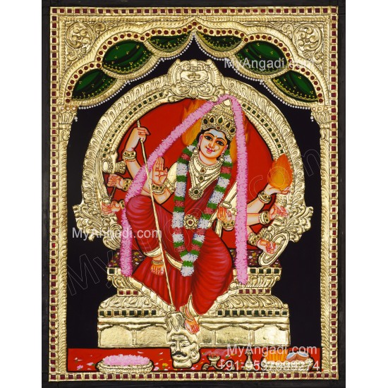 Sellandi Amman Tanjore Painting