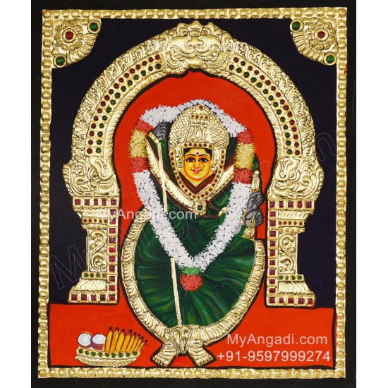 Sree Devi Amman Tanjore Painting