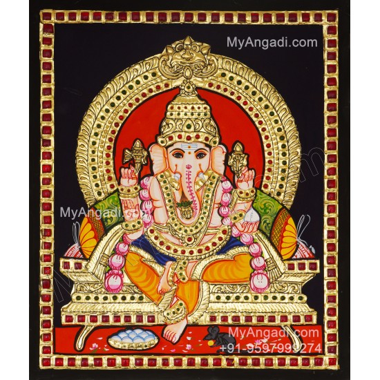 Ganesha Tanjore Painting