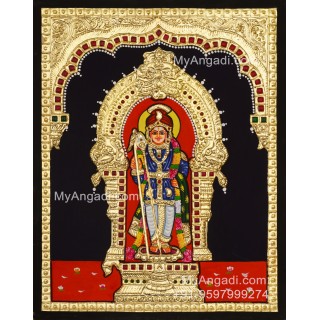 Palani  Murugan Tanjore Painting