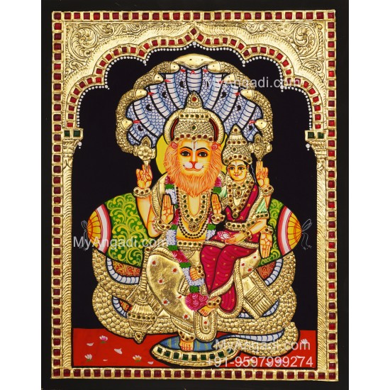 Lakshmi Narasimmar Tanjore Paintings