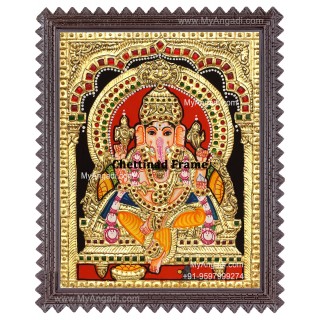 Ganesha Tajore Paintings