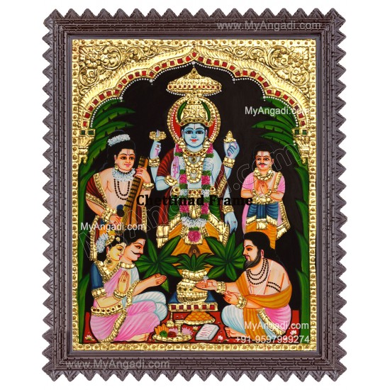 Sathya Narayana Tanjore Painting