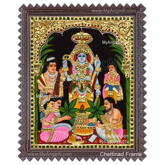 Ram Darbar Tanjore Painting