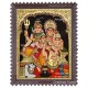 Shivan Family Tanjore Painting