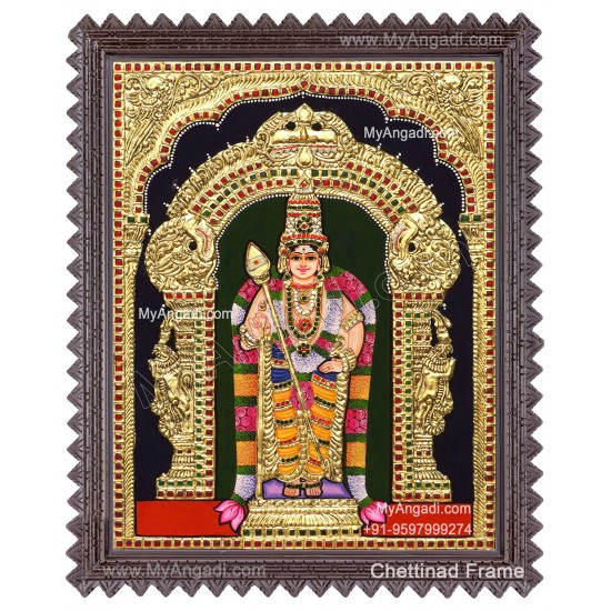 Murugan Tanjore Painting