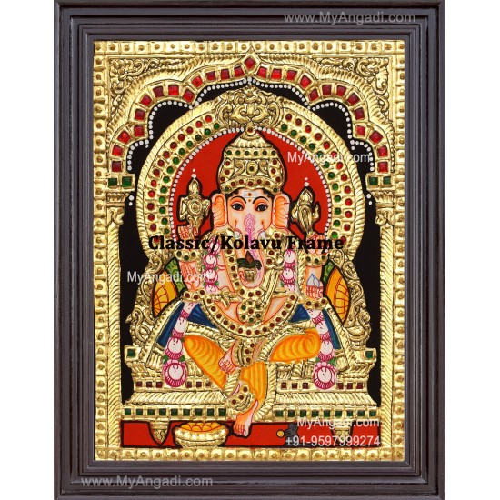 Ganesha Tajore Paintings