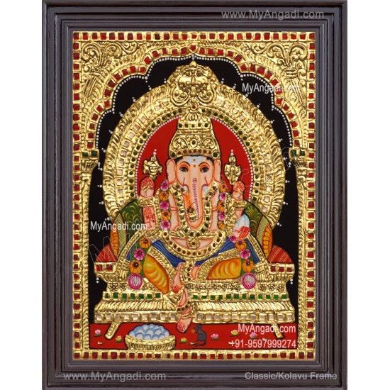 Ganesha Tajore Paintings