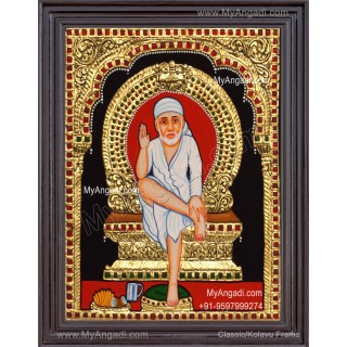 Saibaba Tanjore Painting