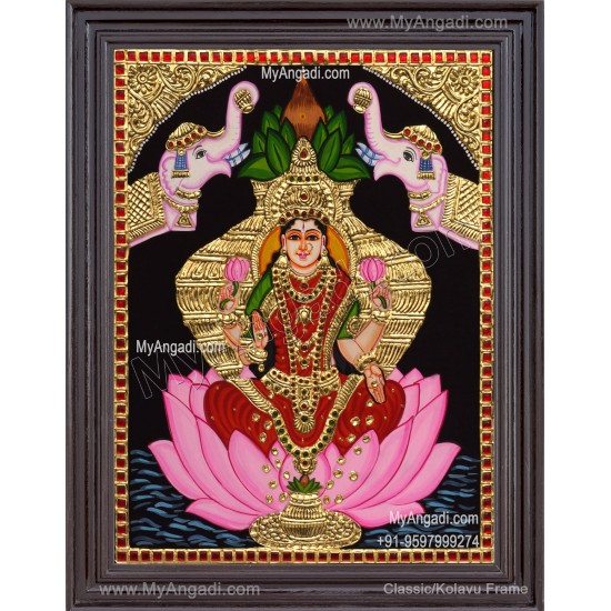 Varalakshmi Tanjore Painting