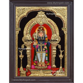 Palani  Murugan Tanjore Painting