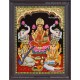 Ganesha Lakshmi Saraswathi Tanjore Painting