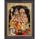 Shivan Family Tanjore Painting