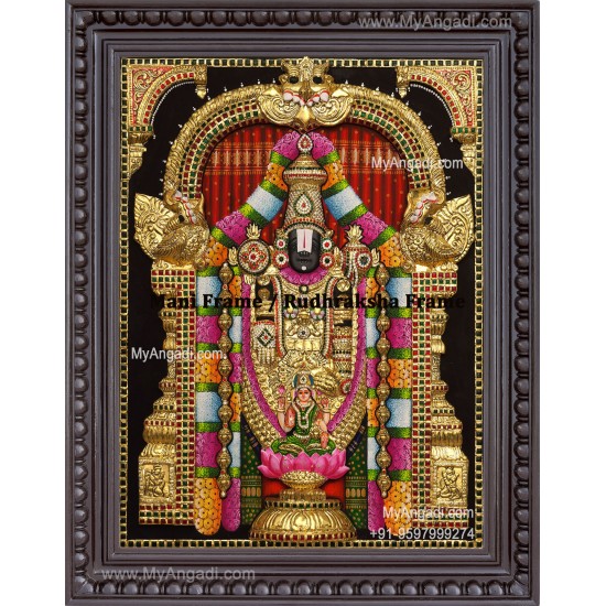 Balaji Lakshmi 3D Tanjore Painting