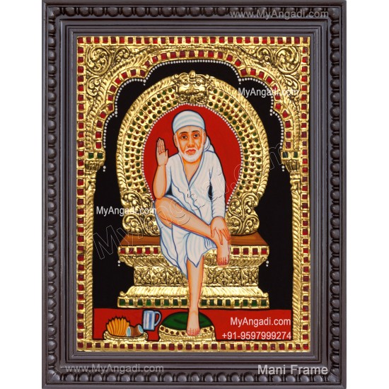 Saibaba Tanjore Painting