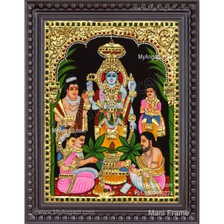 Sathya Narayana Tanjore Painting