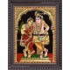 Rukmani Krishna Tanjore Painting