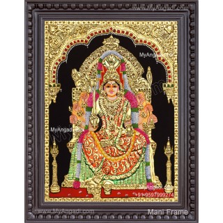 Samayapura Mariamman Tanjore Painting