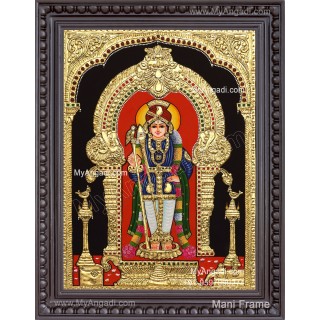 Raja Alangara Murugan Tanjore Painting