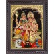 Shivan Family Tanjore Painting
