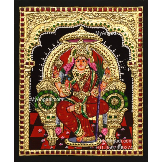 Lalitha Devi Tanjore Painting